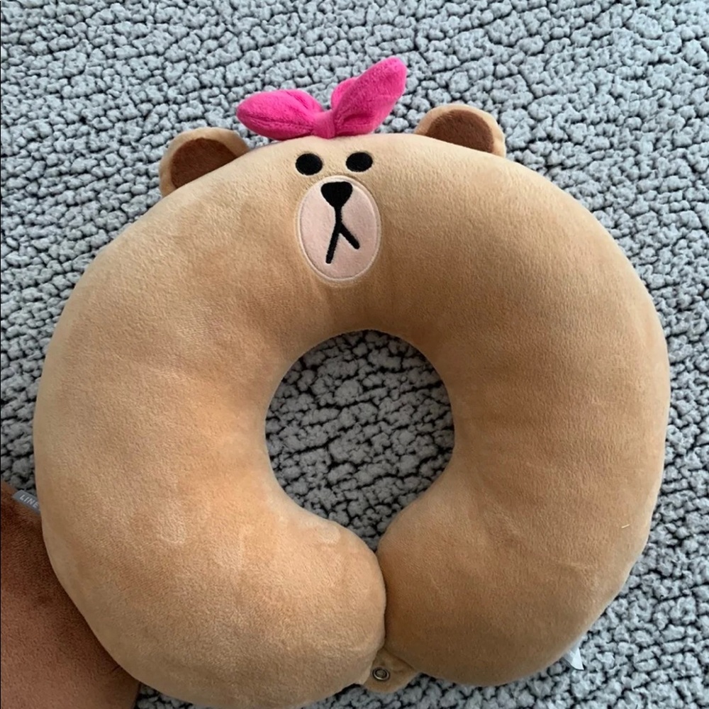 LINE FRIENDS Neck Pillow